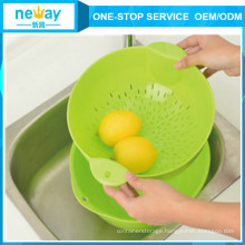 Neway Round Overlying Plastic Fruit Plate